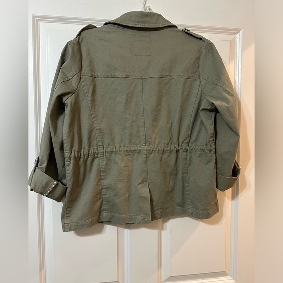 NWOT Matilda Jane Good Hart Austin Cargo Jacket, Green, Women’s Medium - Picture 3 of 10